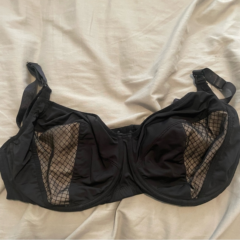 Enlighten Balconette Nursing Bra in Black